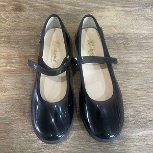 Naturino Black Leather Mary Janes